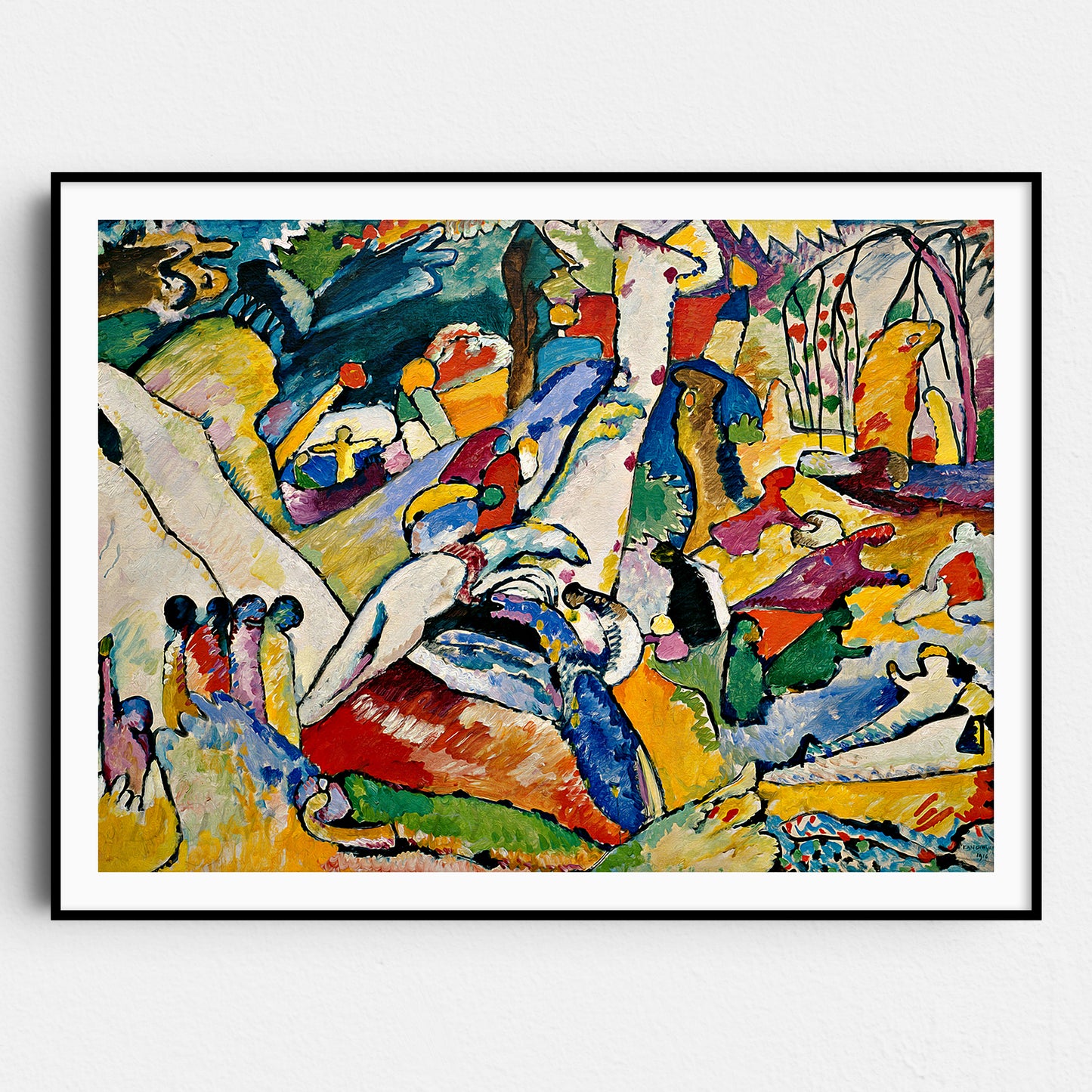 Sketch for Composition II by Wassily Kandinsky