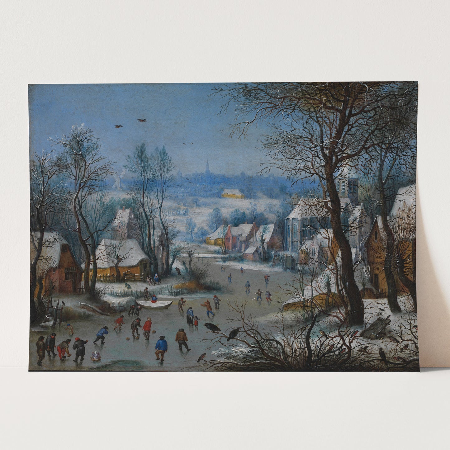 Winter Scenery by Pieter Bruegel the Elder