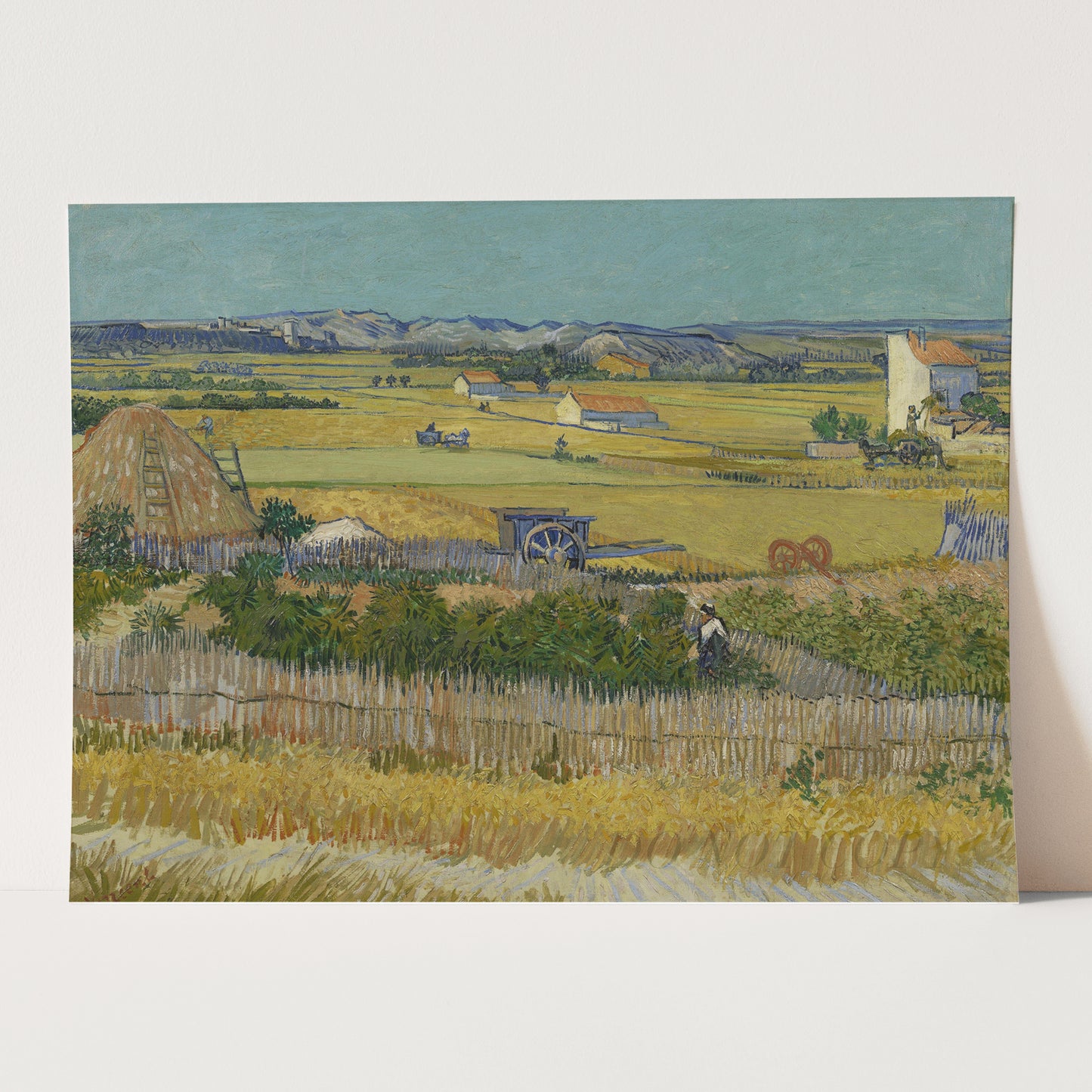 The Harvest (1888) by Van Gogh