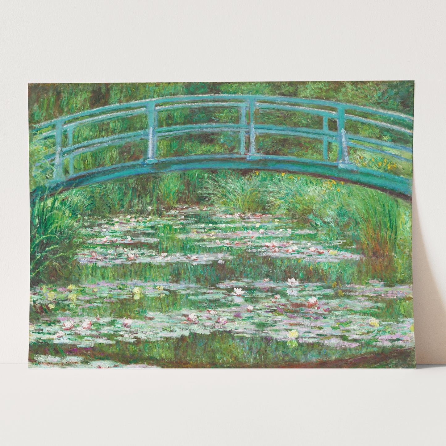 The Japanese Footbridge (1899) by Claude Monet