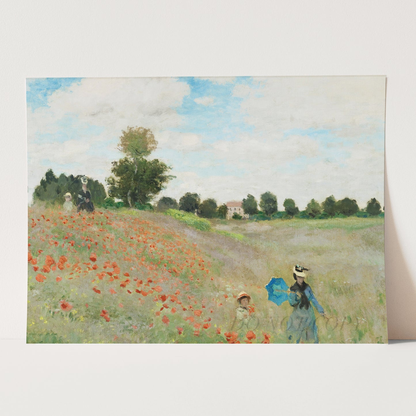 The Poppy Field near Argenteuil (1873) by Claude Monet
