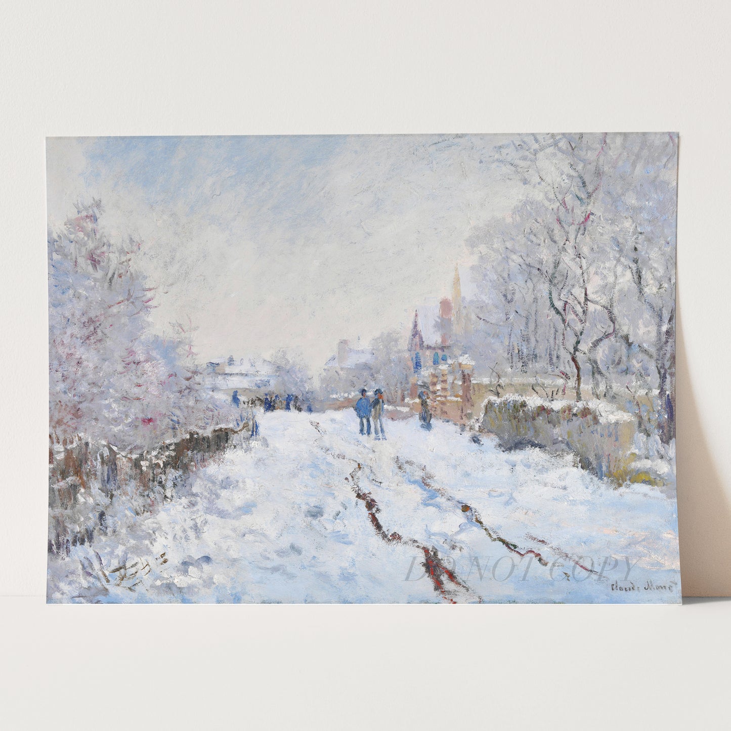Snow at Argenteuil (1874–1875) by Claude Monet