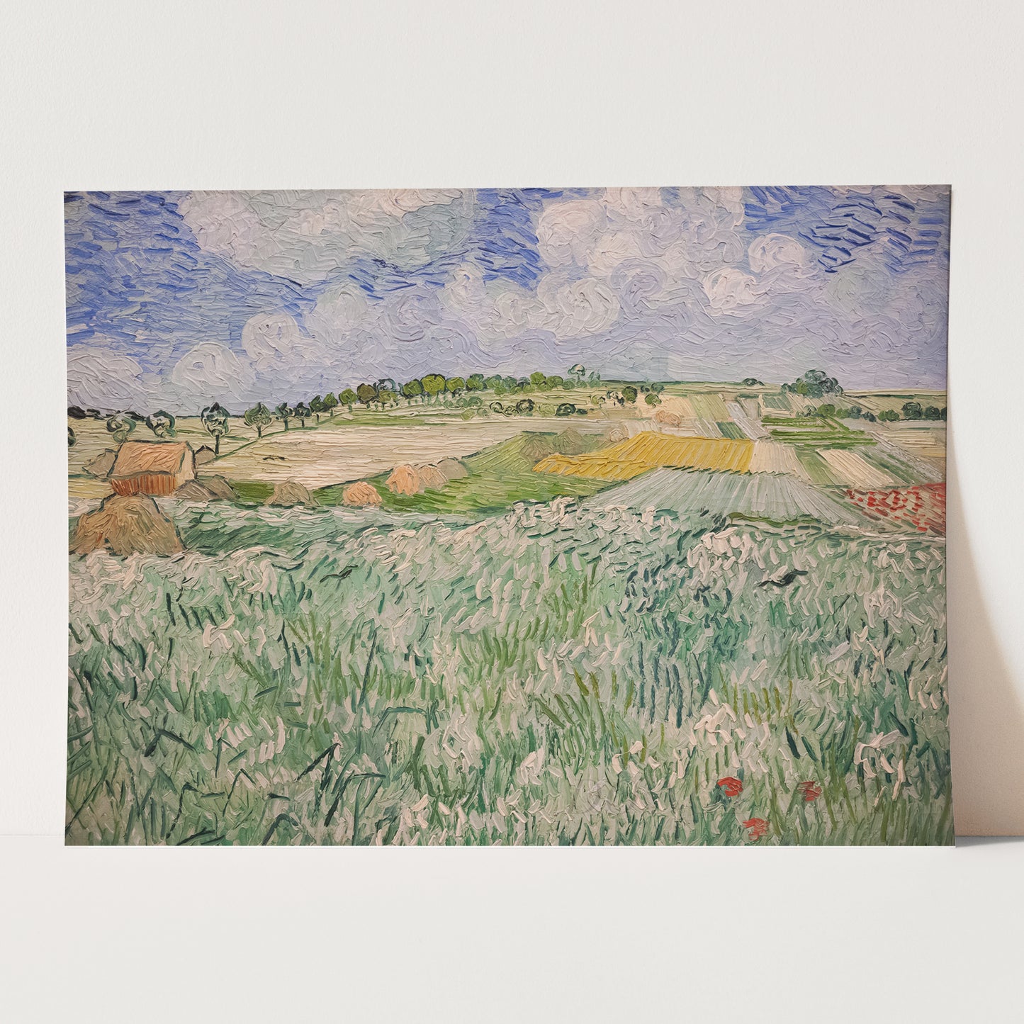 Plain Near Auvers (1890) by Van Gogh