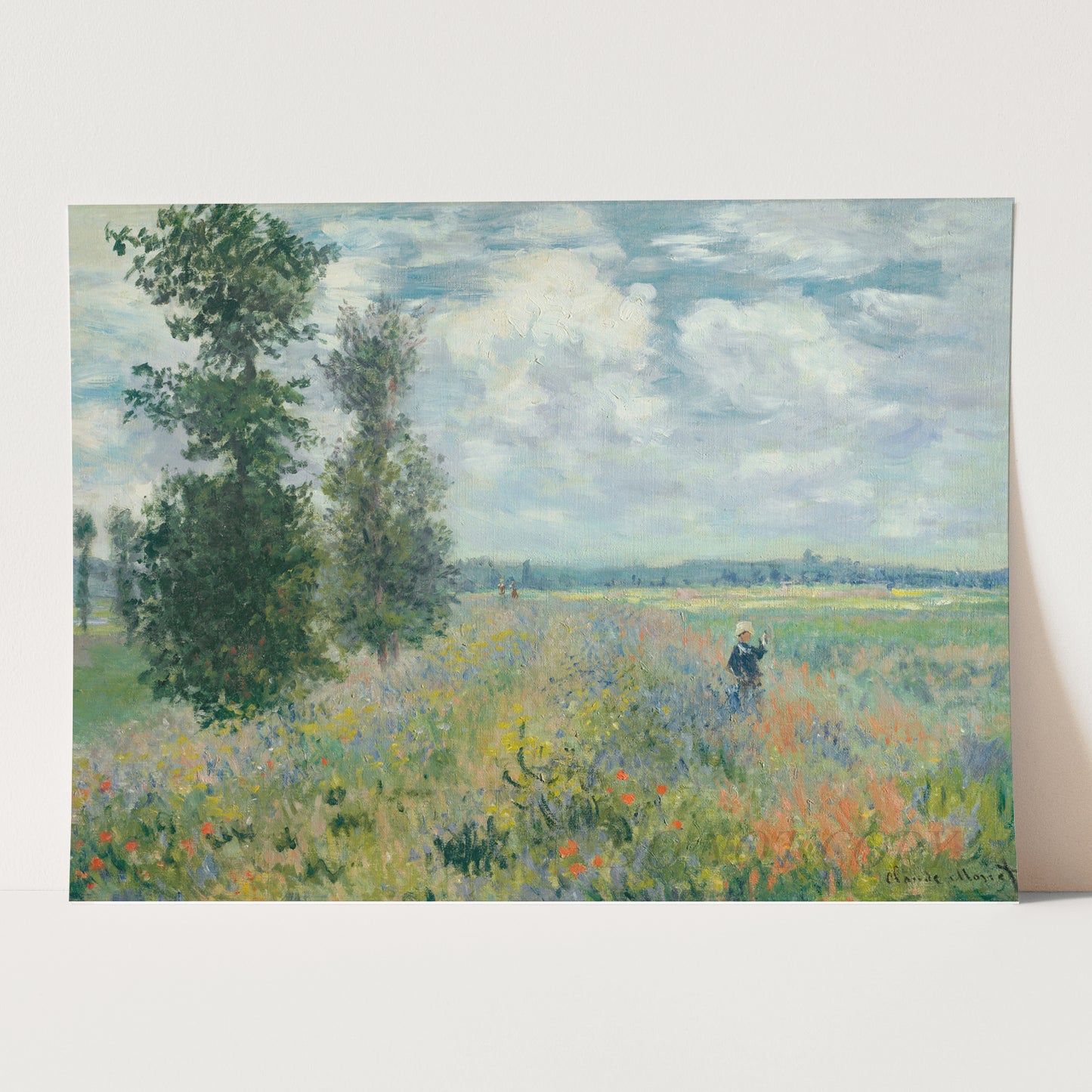 Poppy Fields near Argenteuil (1875) by Claude Monet
