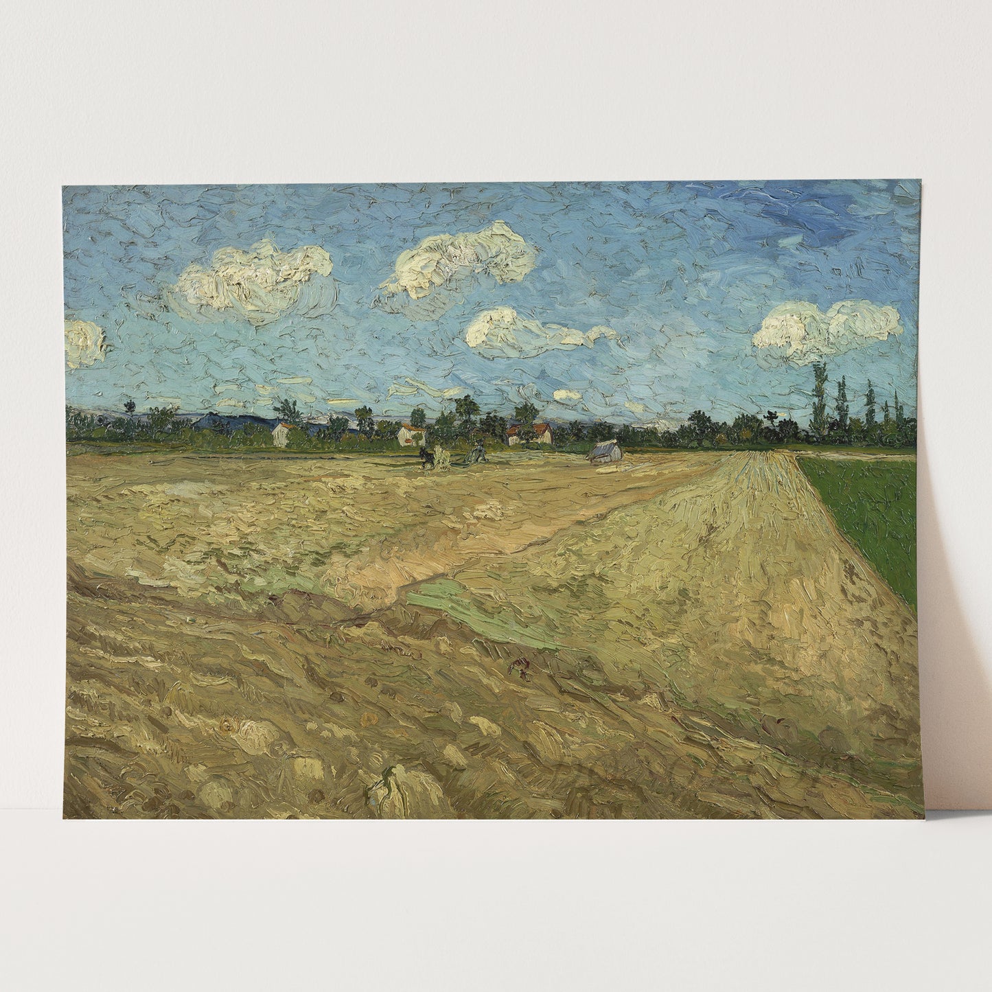 Ploughed Fields (1888) by Van Gogh