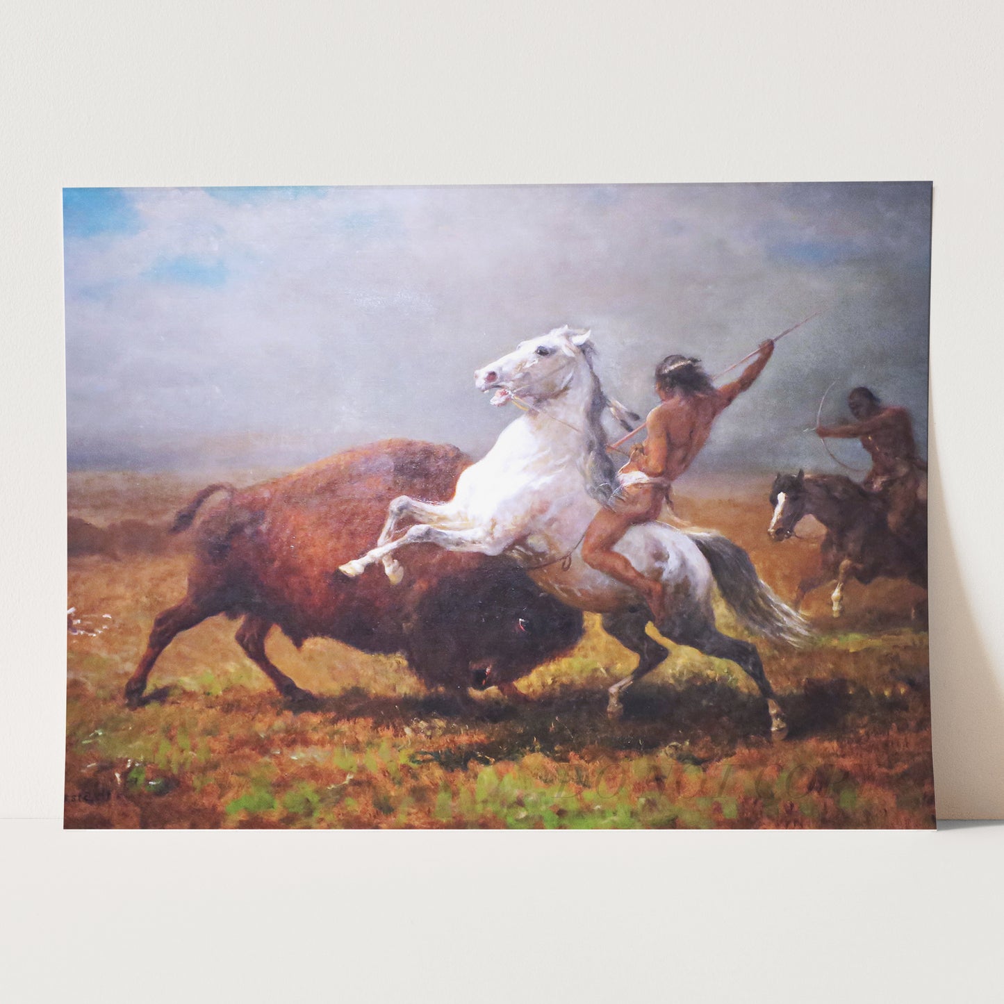 Study for The Last of the Buffalo by Albert Bierstadt