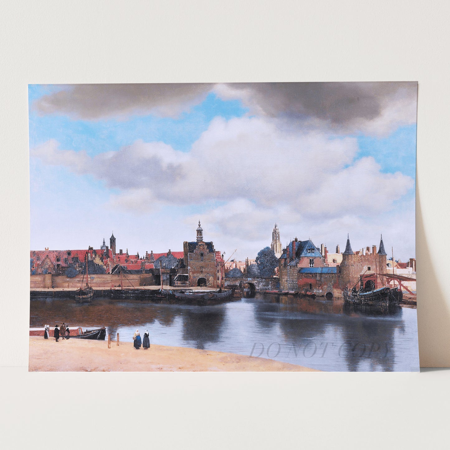 View of Delft by Johannes Vermeer