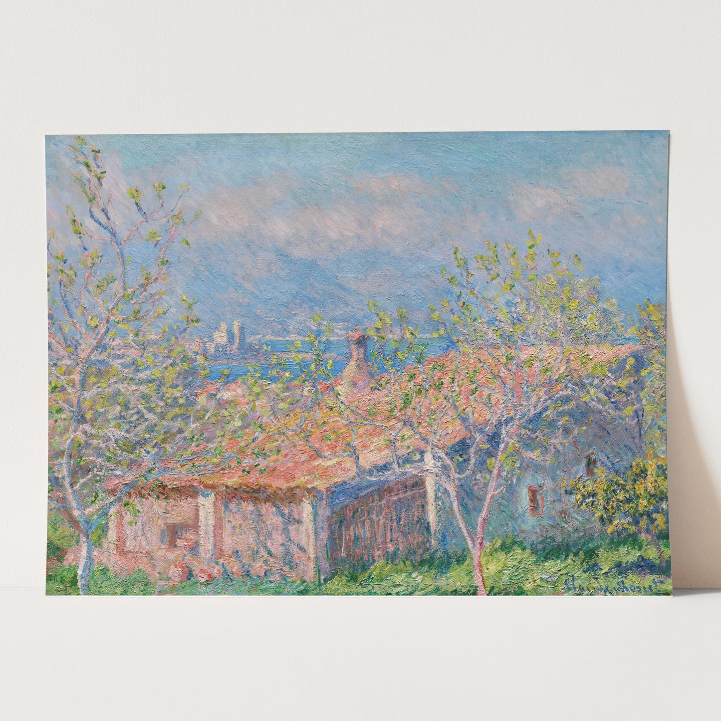 Gardener's House at Antibes (1888) by Claude Monet