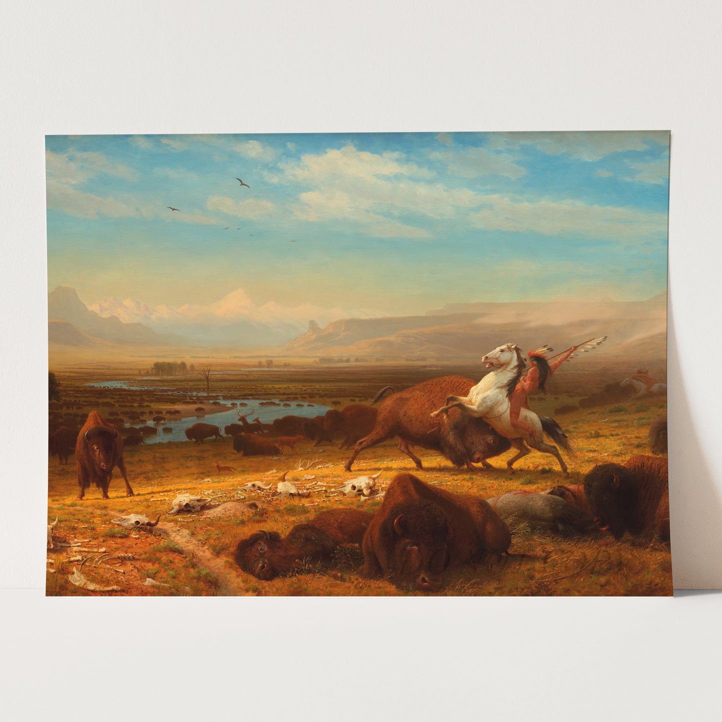The Last of the Buffalo (1888) by Albert Bierstadt