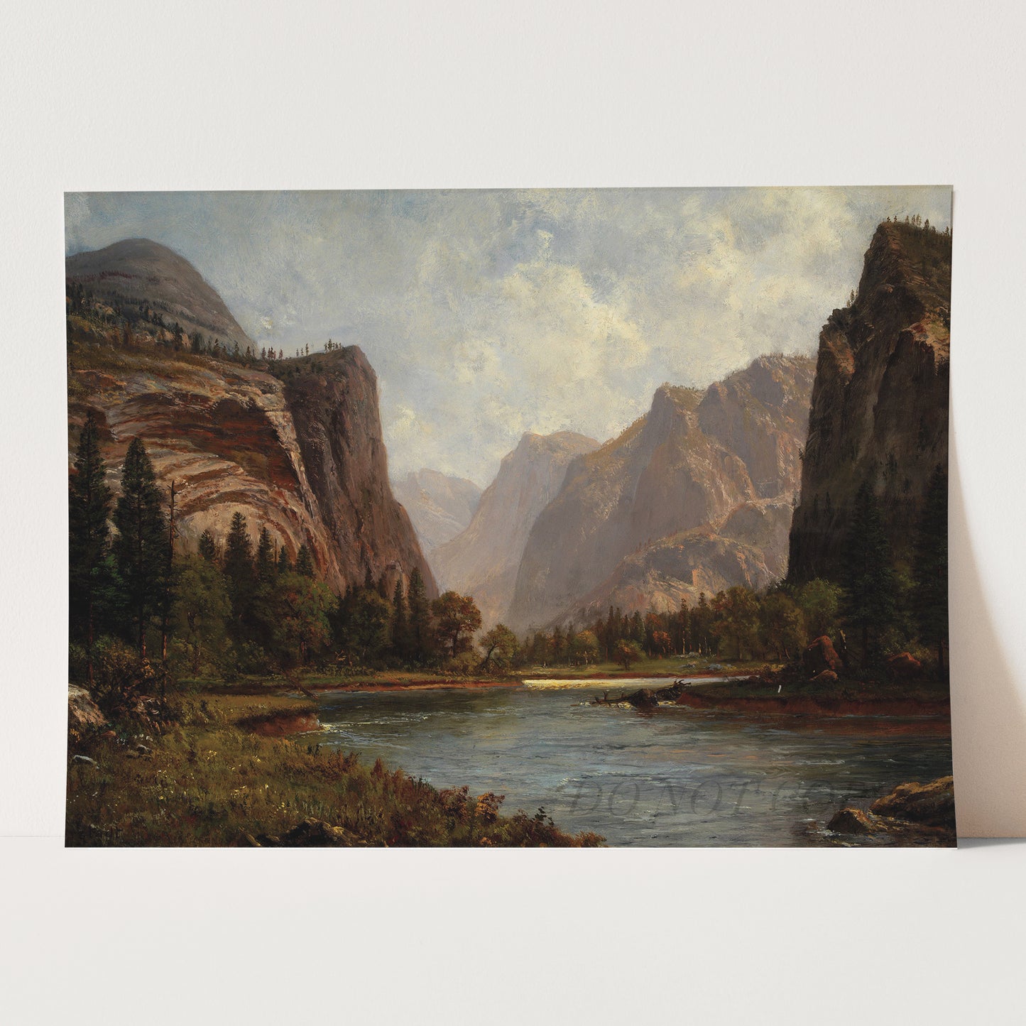 Gates of the Yosemite (1882) by Albert Bierstadt