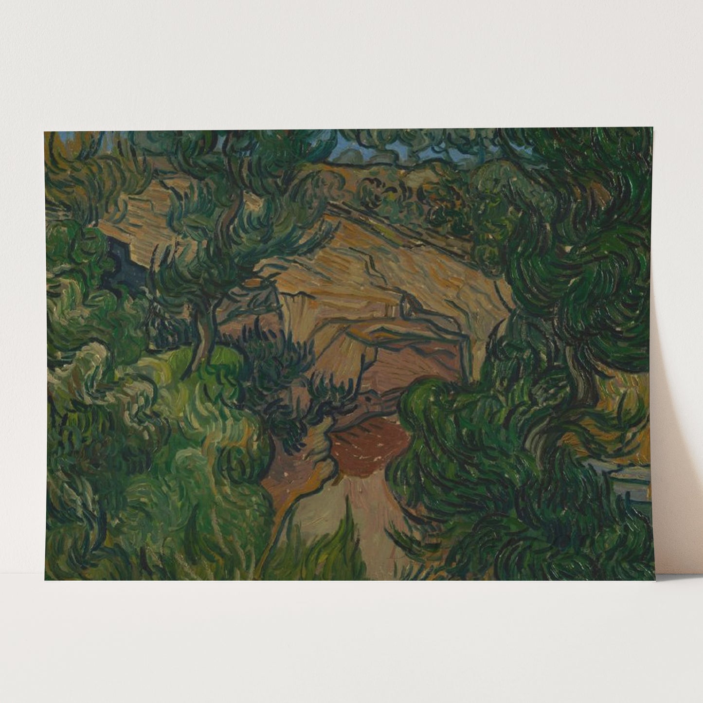 Entrance to a Quarry (1889) by Van Gogh