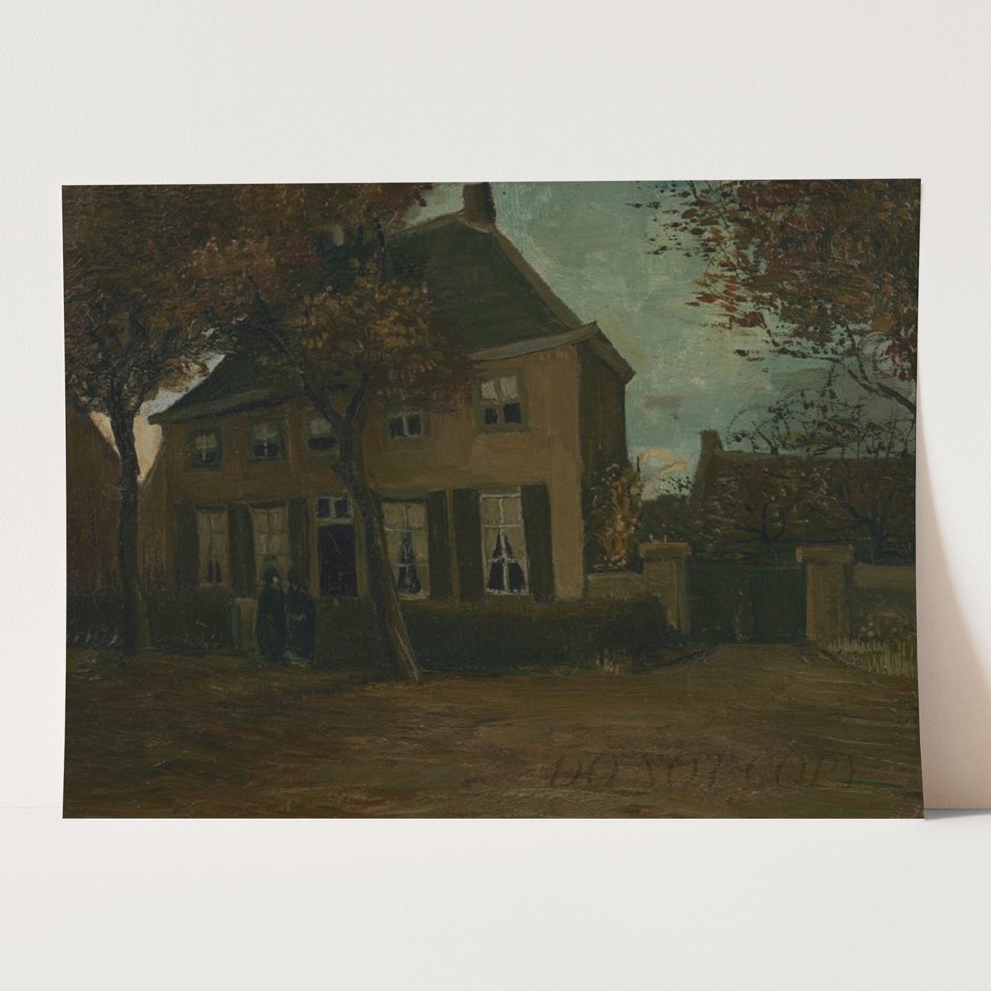 The Vicarage at Nuenen (1885) by Van Gogh
