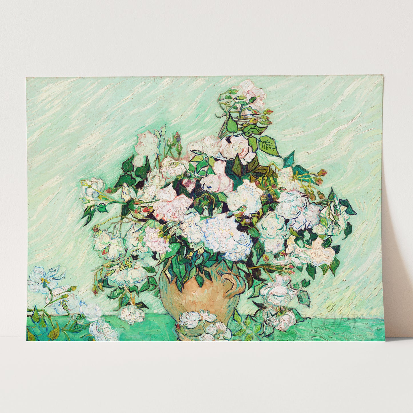 Roses (1890) by Van Gogh