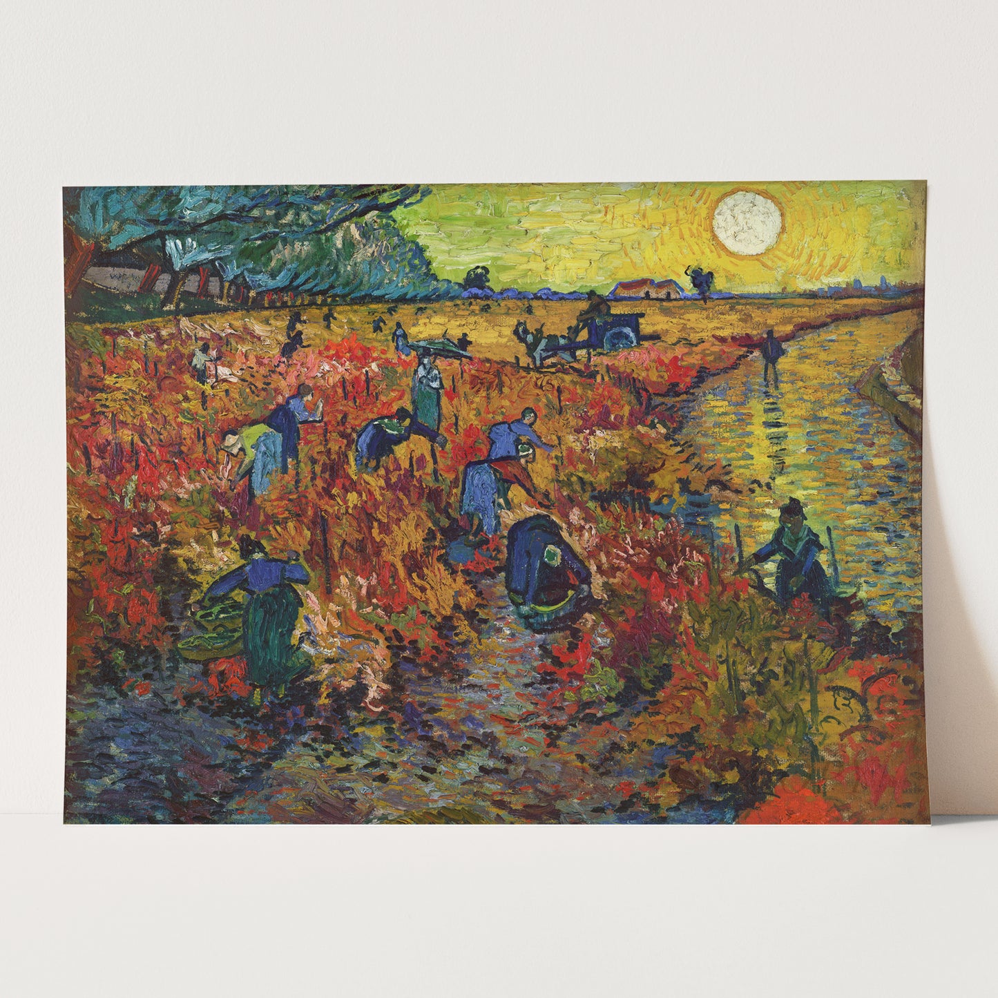 The Red Vineyard (1888) by Van Gogh