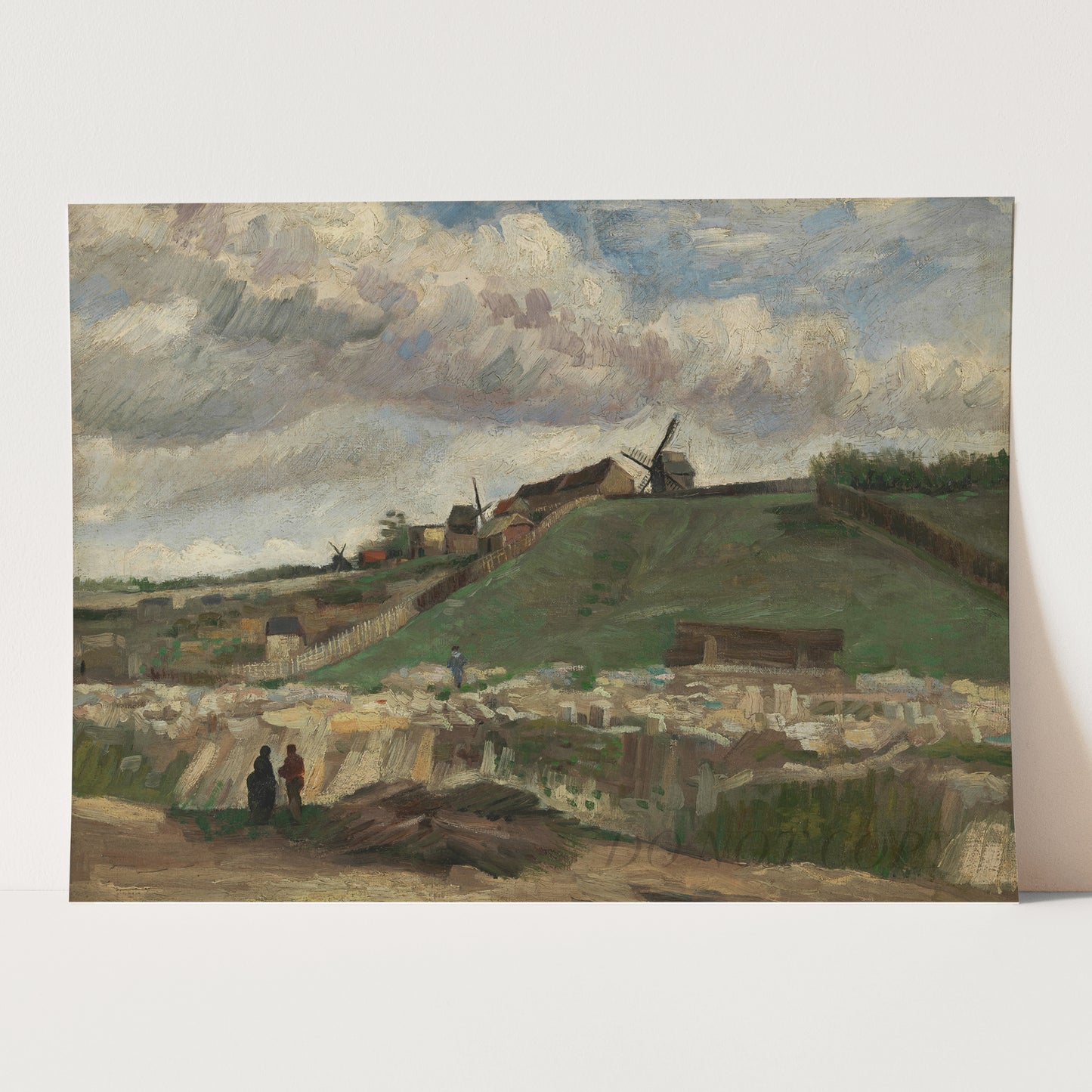 The Hill of Montmartre with Stone Quarry (1886) by Van Gogh