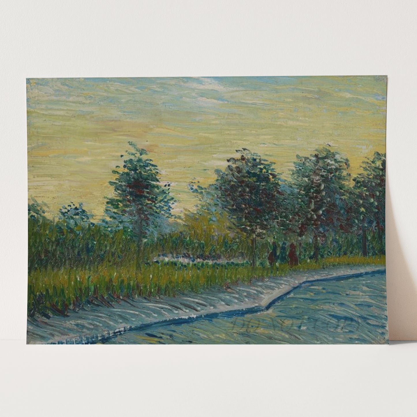 Square Saint-Pierre at Sunset (1887) by Van Gogh