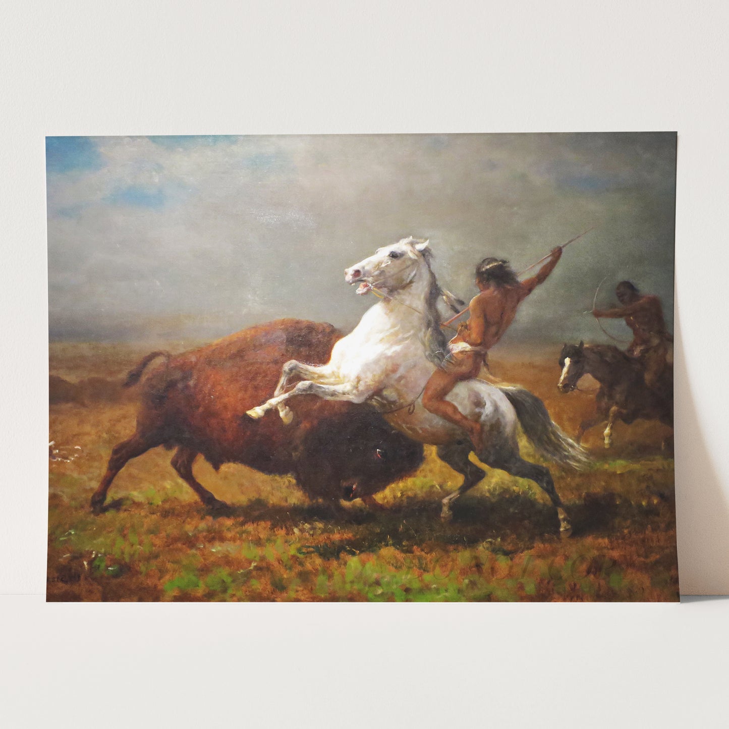 Study for The Last of the Buffalo by Albert Bierstadt