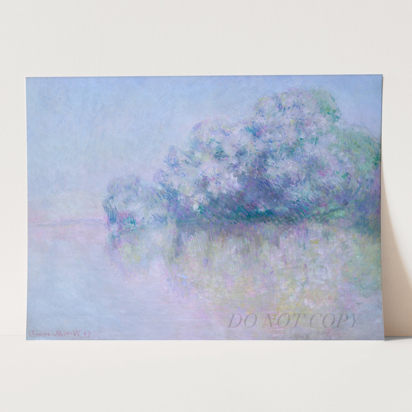 Île aux Orties near Vernon (1897) by Claude Monet