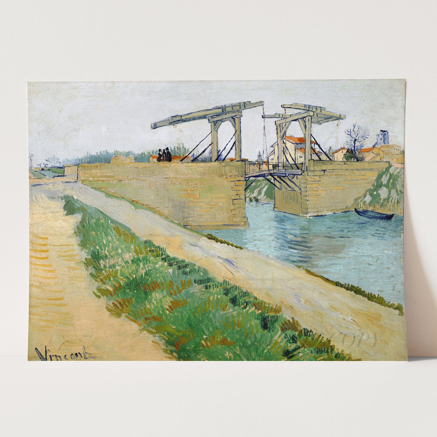 The Langlois Bridge (1888) by Van Gogh