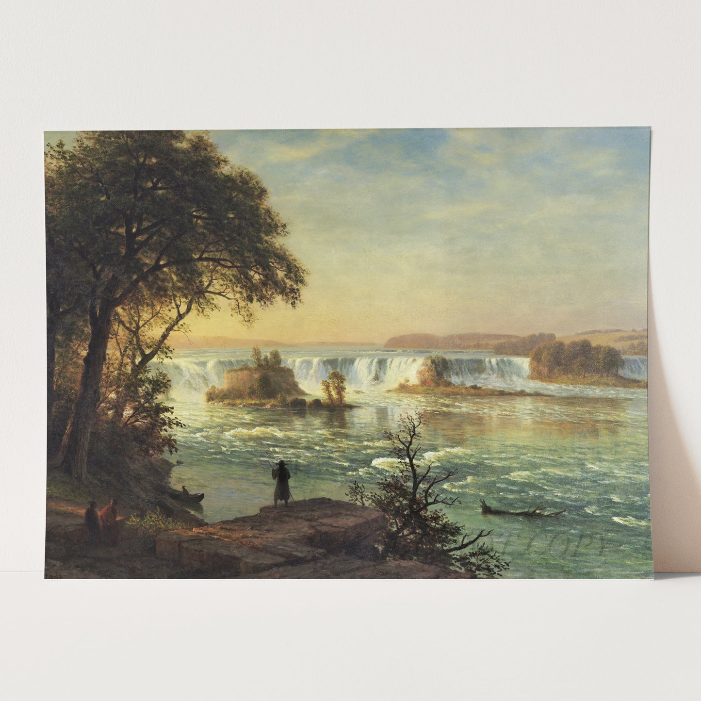 The Falls of St. Anthony (1880) by Albert Bierstadt