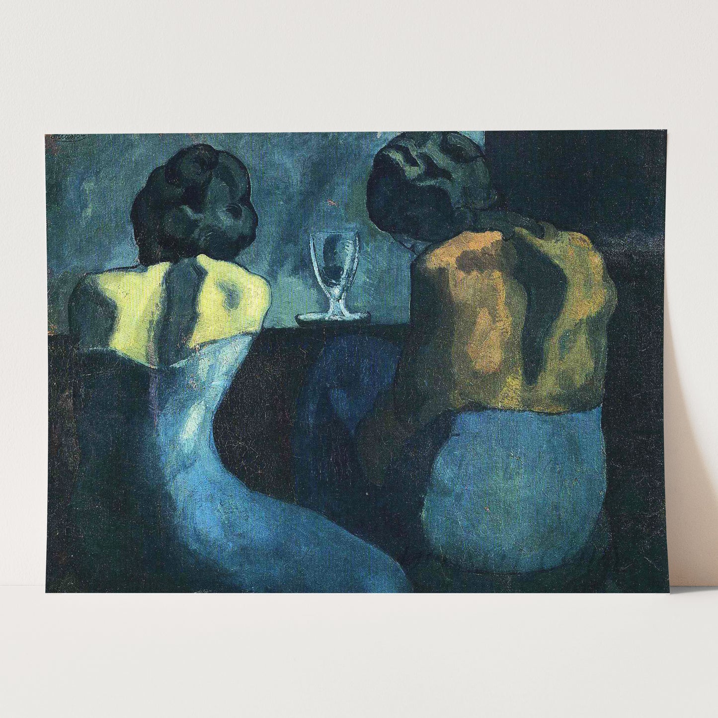 Two Women Sitting at a Bar 1902 by Pablo Picasso