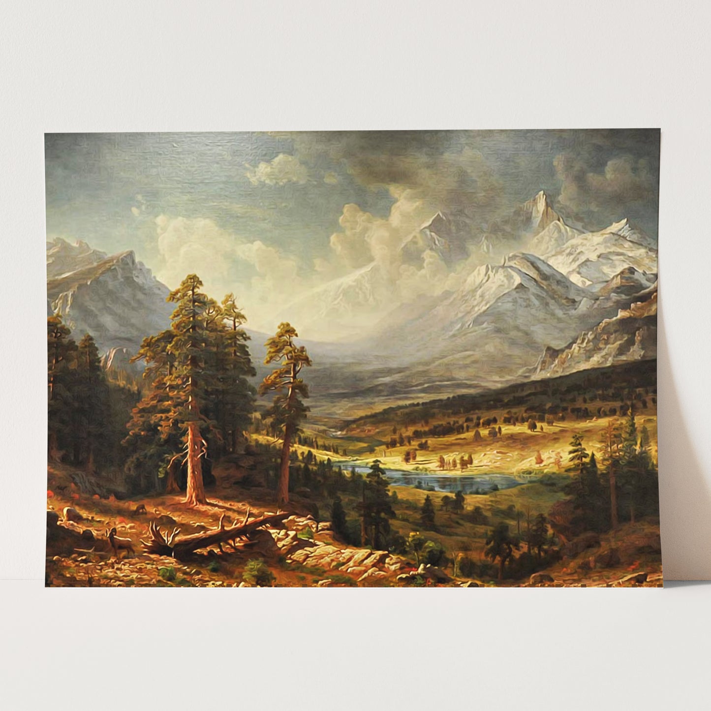 Estes Park Colorado by Albert Bierstadt