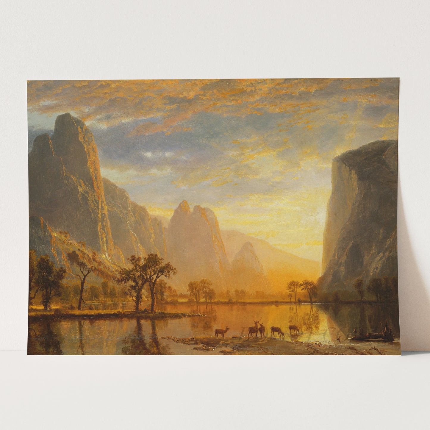 Valley of the Yosemite (1864) by Albert Bierstadt