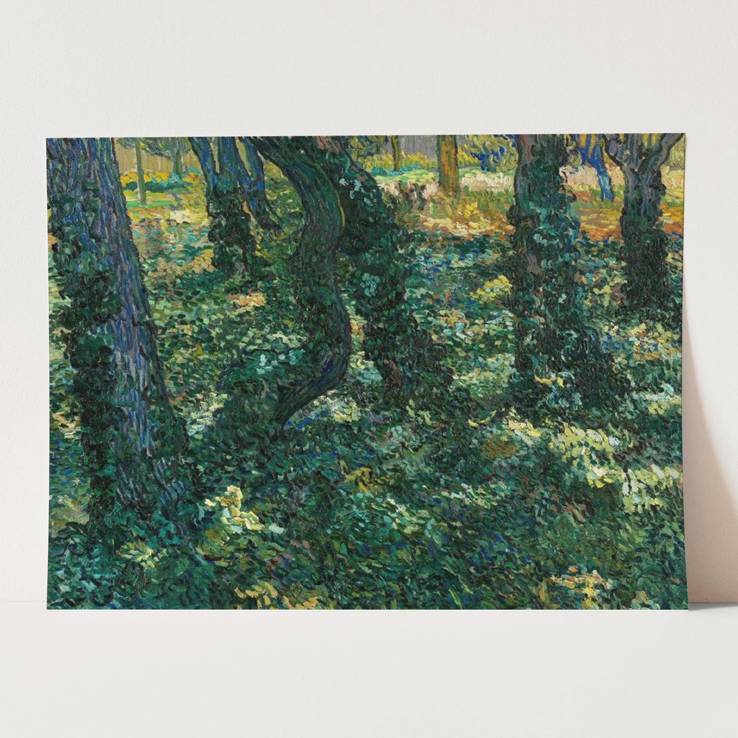 Undergrowth (1889) by Van Gogh