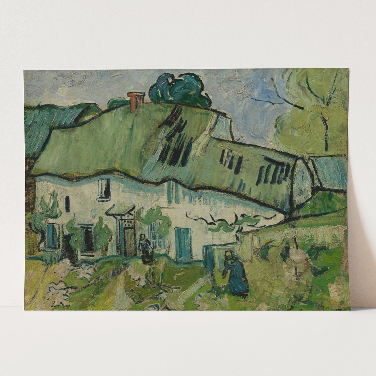 Farmhouse (1890) by Van Gogh