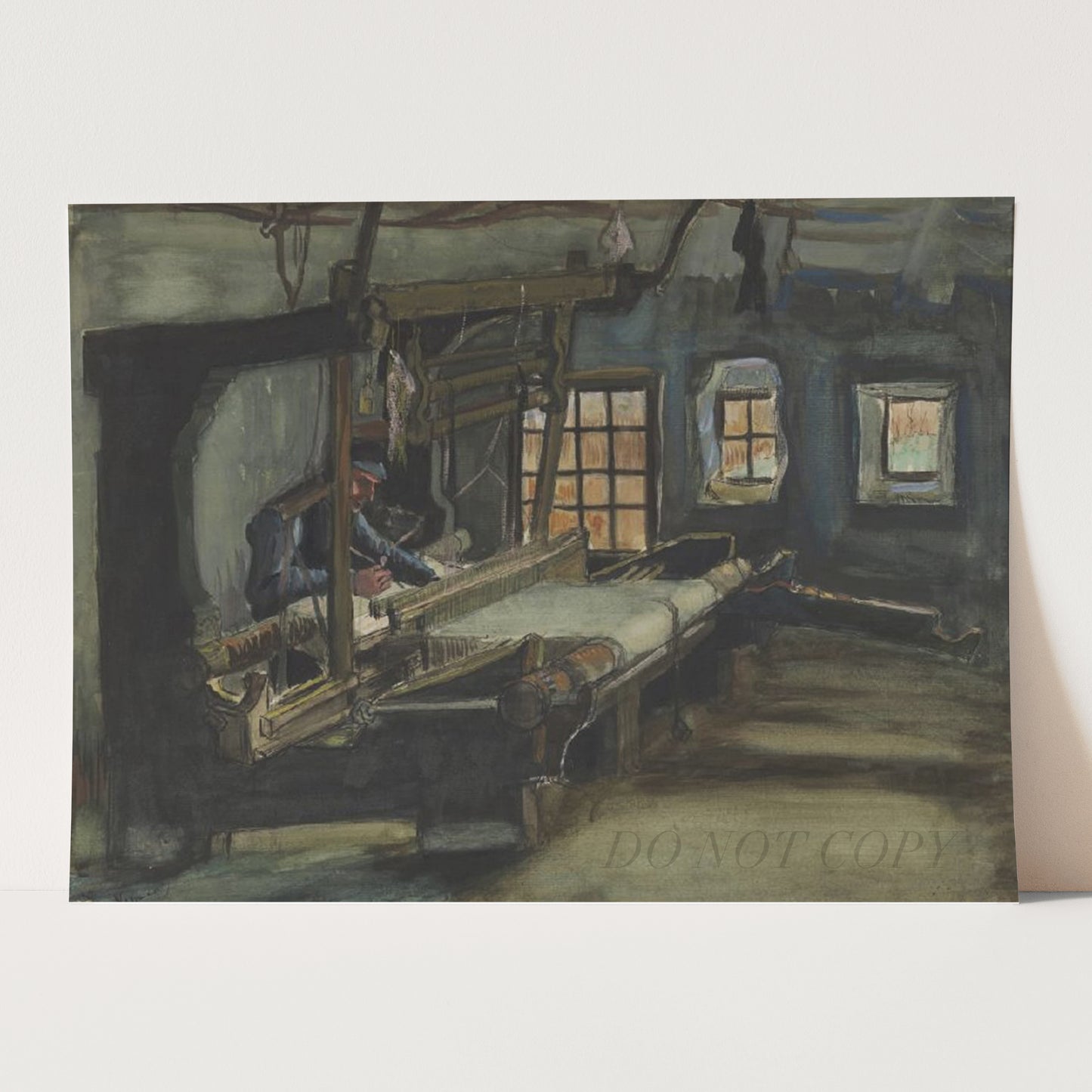 Weaver (1883-1884) by Van Gogh
