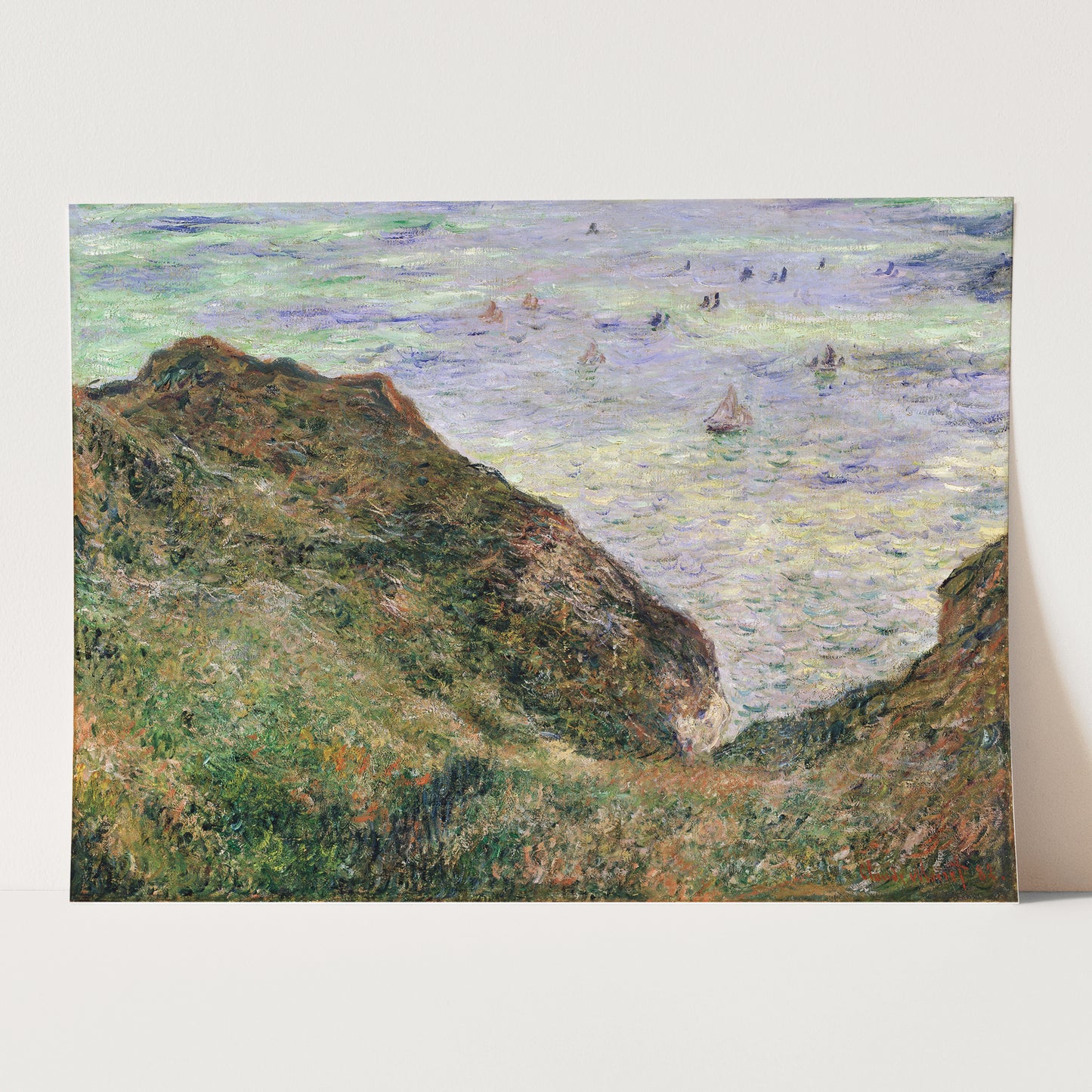 View Over the Sea (1882) by Claude Monet