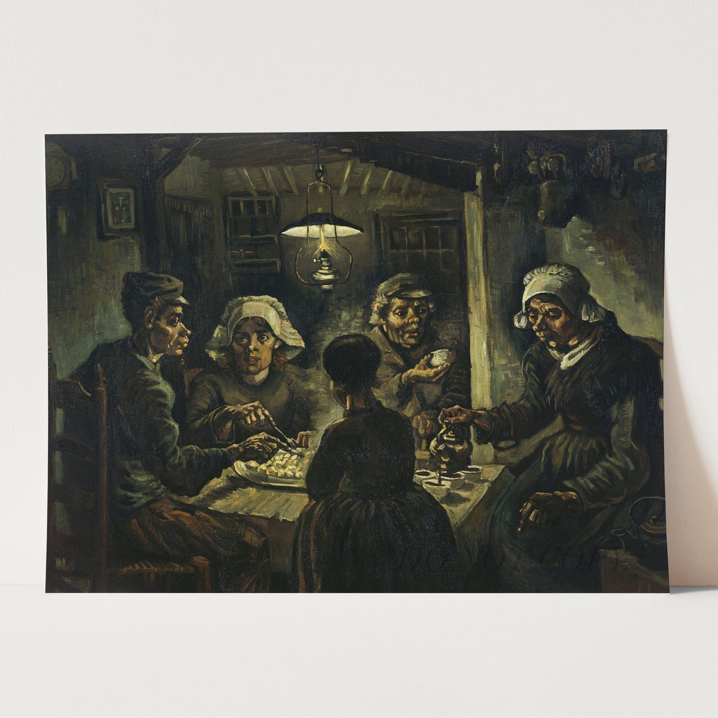 The Potato Eaters (1885) by Van Gogh