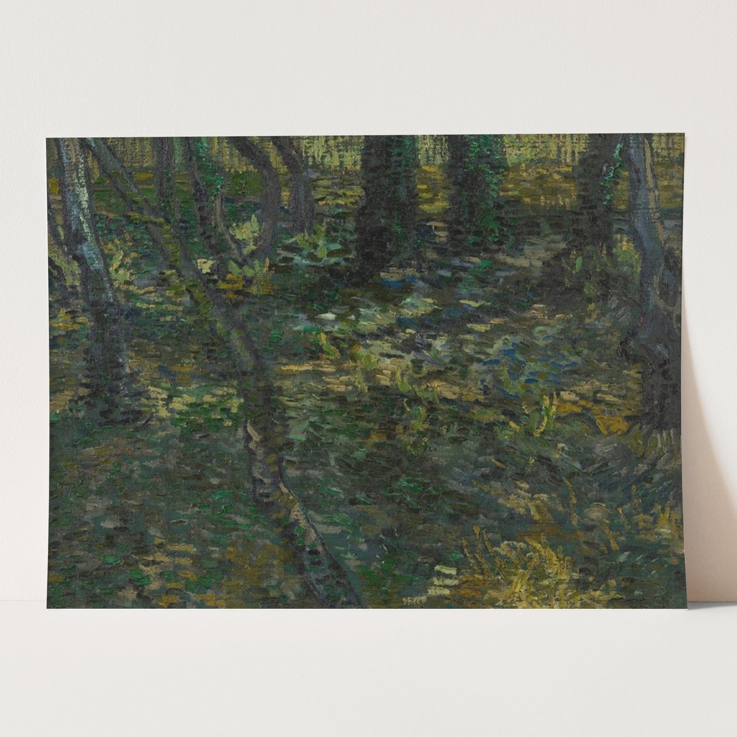 Undergrowth (1889) by Van Gogh