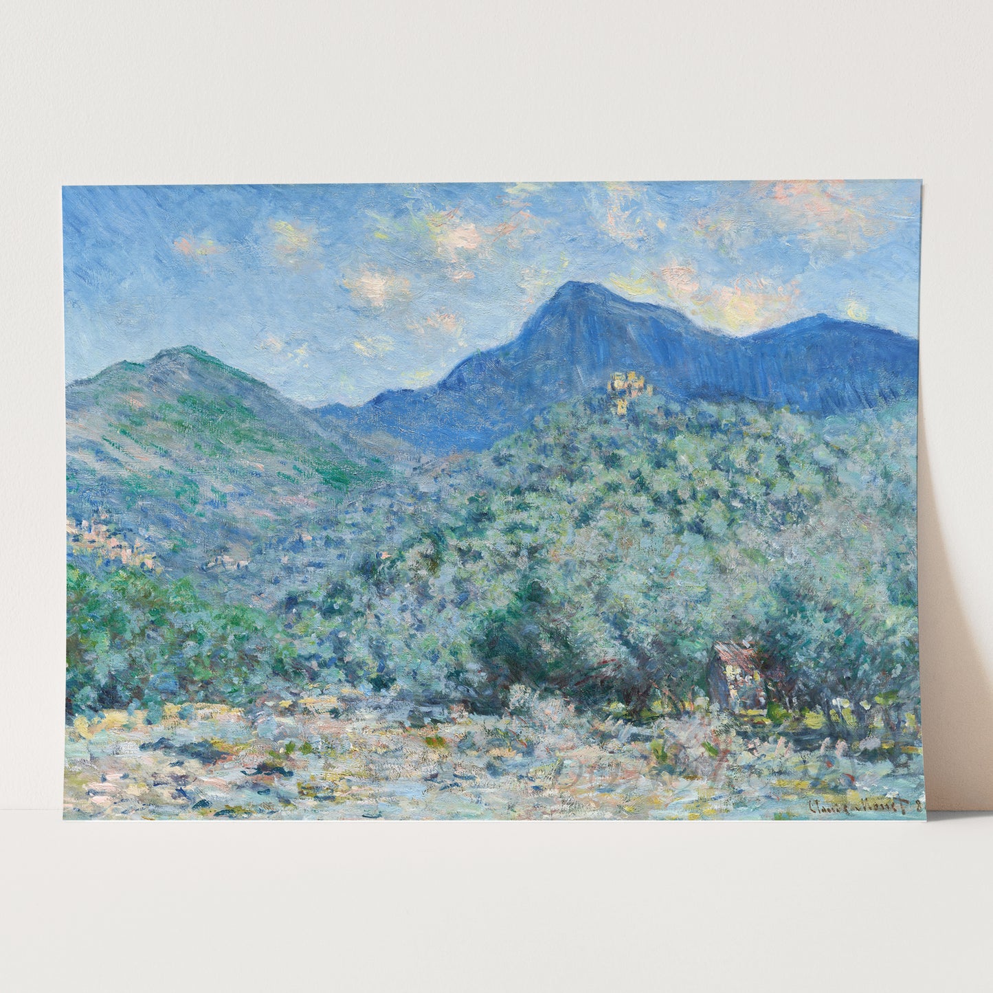 Valle Buona, Near Bordighera (1884) by Claude Monet