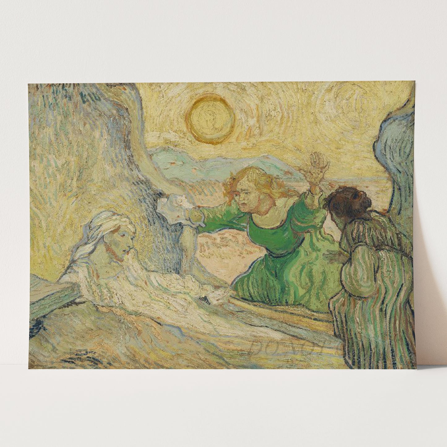 The Raising of Lazarus (1890) by Van Gogh
