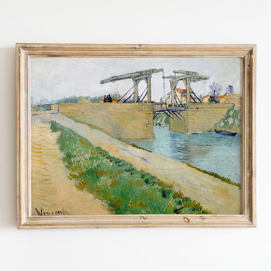 The Langlois Bridge (1888) by Van Gogh
