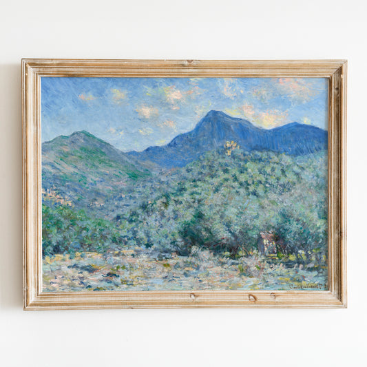 Valle Buona, Near Bordighera (1884) by Claude Monet