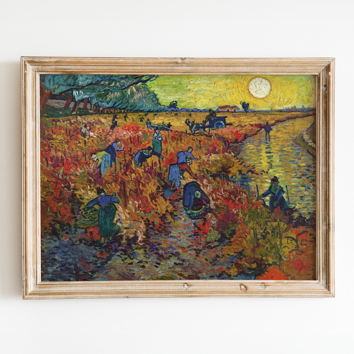 The Red Vineyard (1888) by Van Gogh