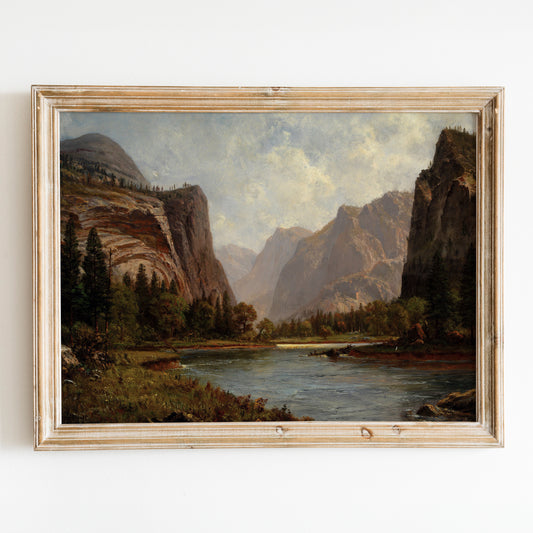 Gates of the Yosemite (1882) by Albert Bierstadt