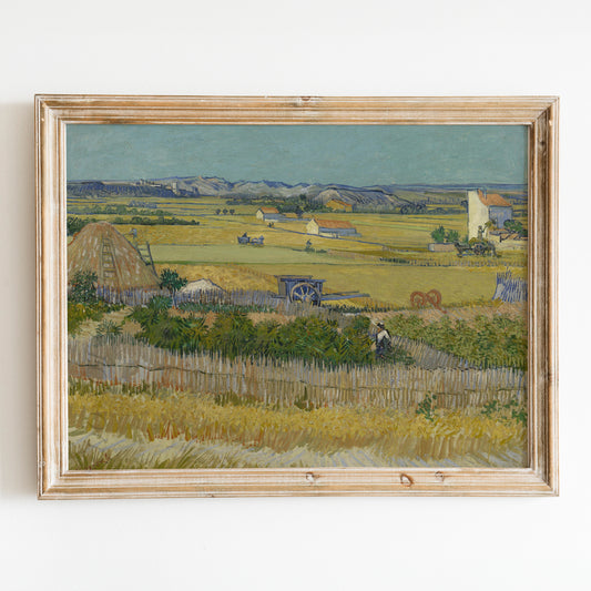The Harvest (1888) by Van Gogh