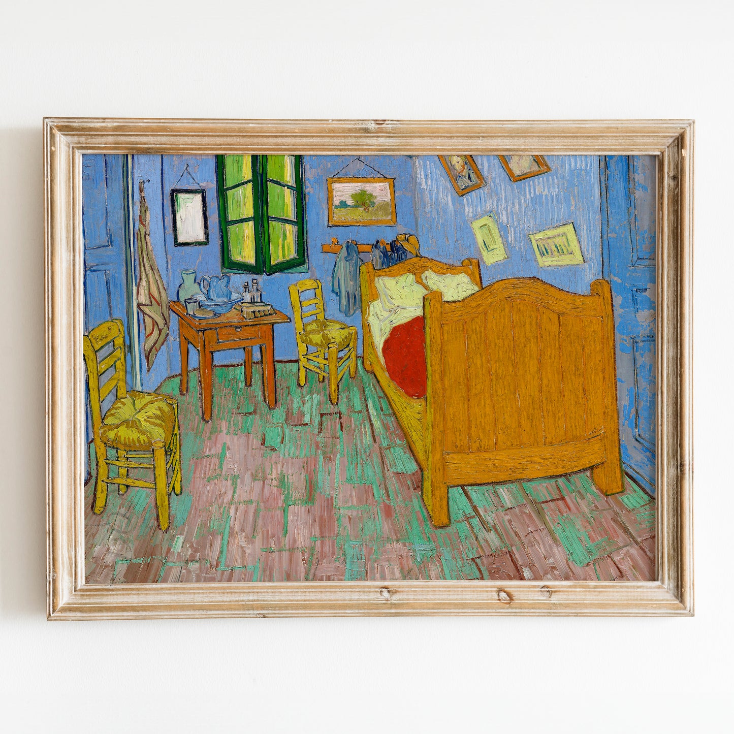 The Bedroom (1889) by Van Gogh