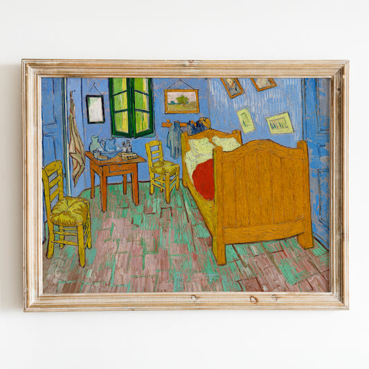 The Bedroom (1889) by Van Gogh