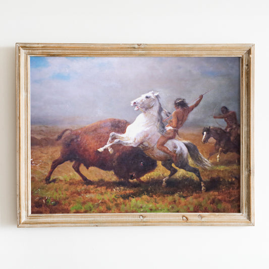 Study for The Last of the Buffalo by Albert Bierstadt