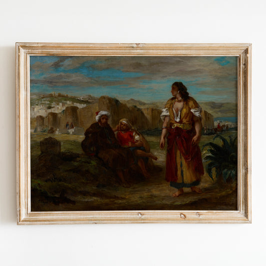 View of Tangier (1853) by Eugène Delacroix