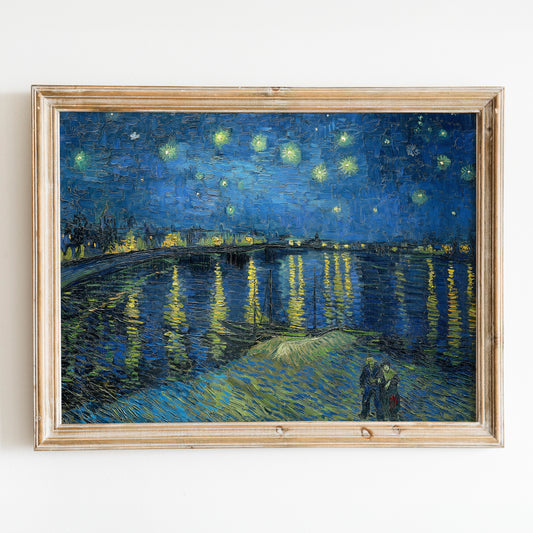 Starry Night Over the Rhone (1888) by Van Gogh