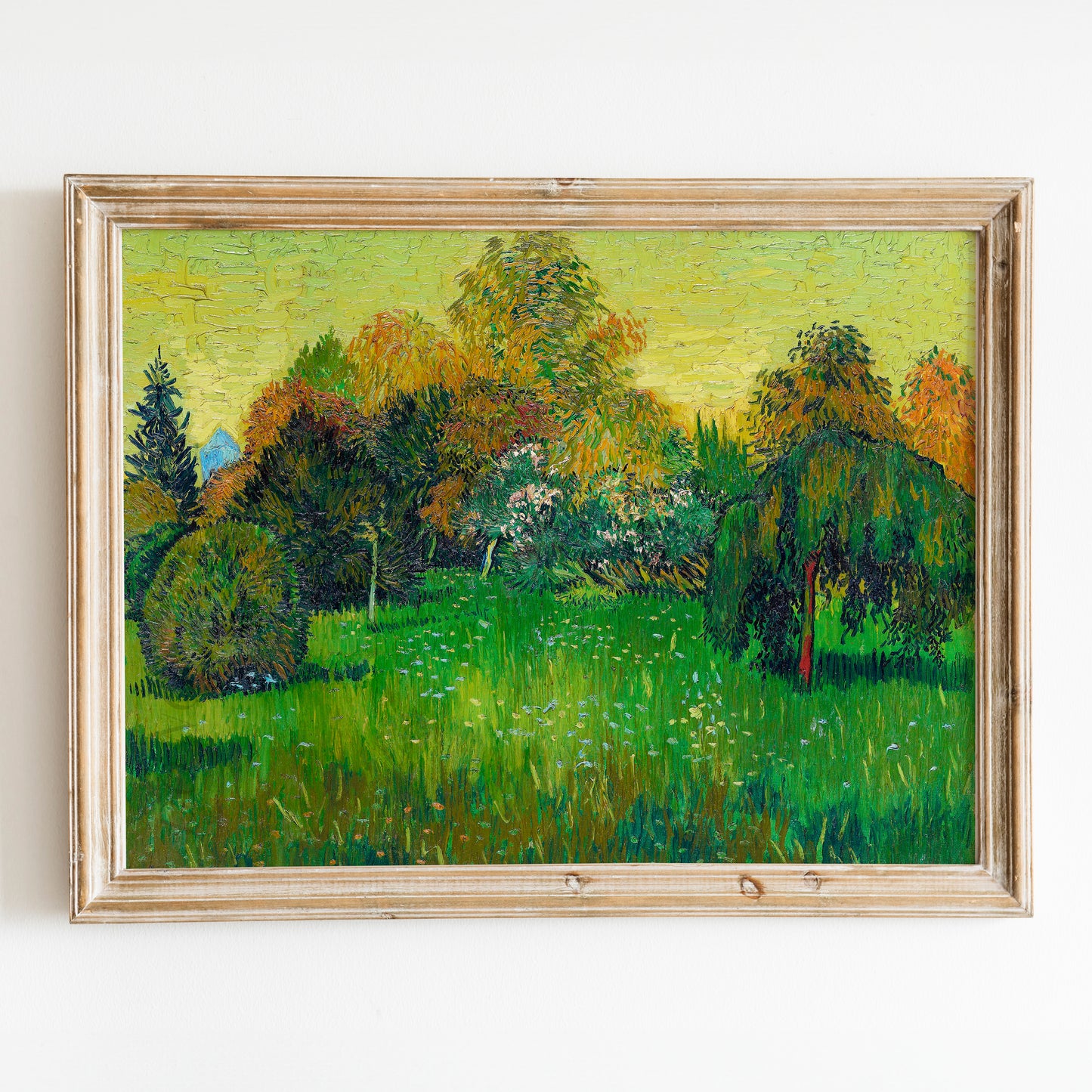 The Poet's Garden (1888) by Van Gogh