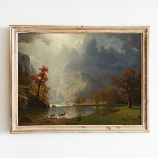 Sierra Nevada Morning (1870) by Albert Bierstadt