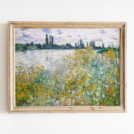 Île aux Fleurs near Vétheuil (1880) by Claude Monet