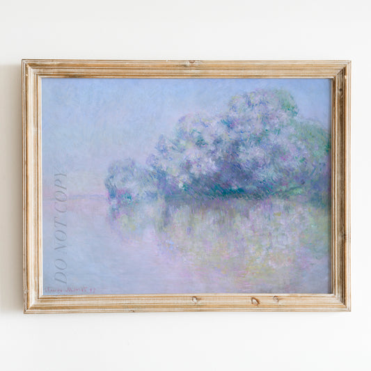 Île aux Orties near Vernon (1897) by Claude Monet