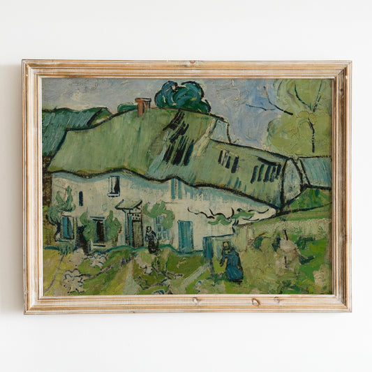 Farmhouse (1890) by Van Gogh